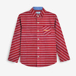 Elegant Fashion Lining Boy's Casual Shirt