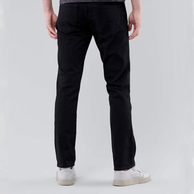 Branded Jet Black Slim Fit Jeans