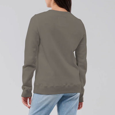 HLSTR Appligue Embroidered Women Sweat Shirt