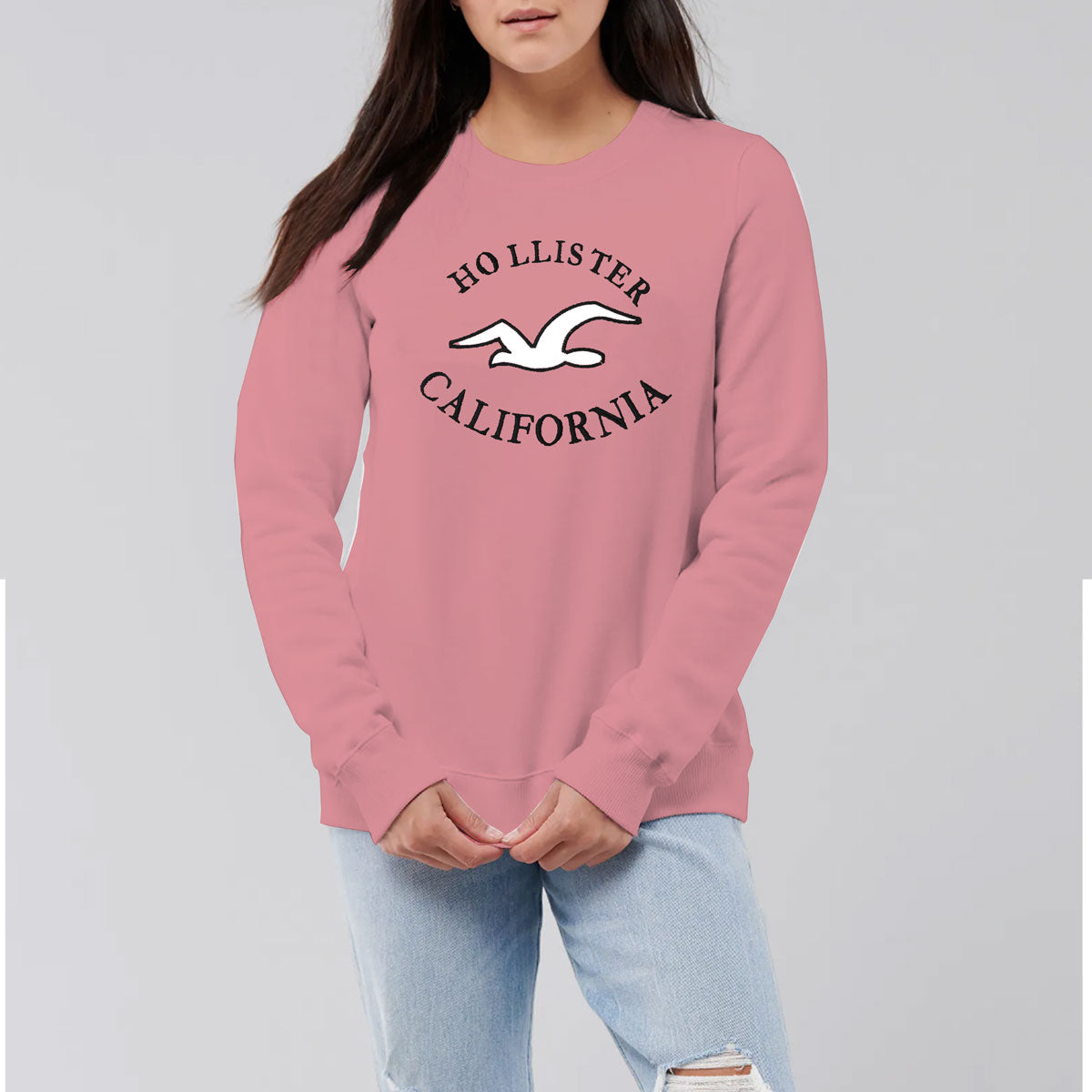 APPLIGUE EMBROIDERED WOMEN SWEAT SHIRT