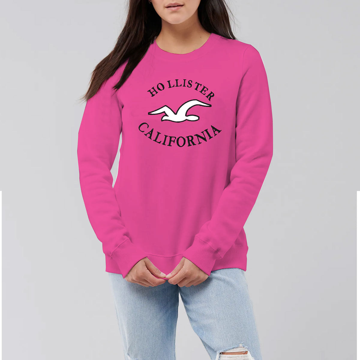 APPLIGUE EMBROIDERED WOMEN SWEAT SHIRT