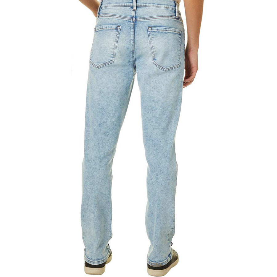 LZER Light Blue Wash Denim Pant