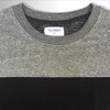 Textured Gray Gentleman Sweat Shirt for Men