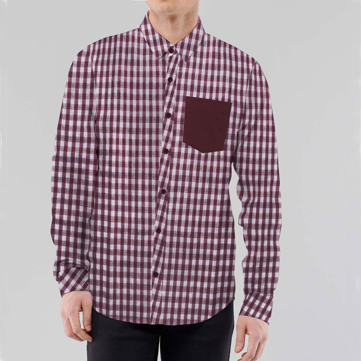 Stylish Contrast Fashion Casual Shirt