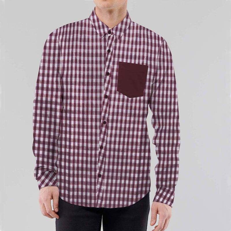 Stylish Contrast Fashion Casual Shirt