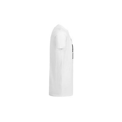 HAMILTON GRAPHIC PRINTED MERCEDZ WHITE T SHIRT