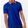 Premium Blue Tipping Polo Shirt