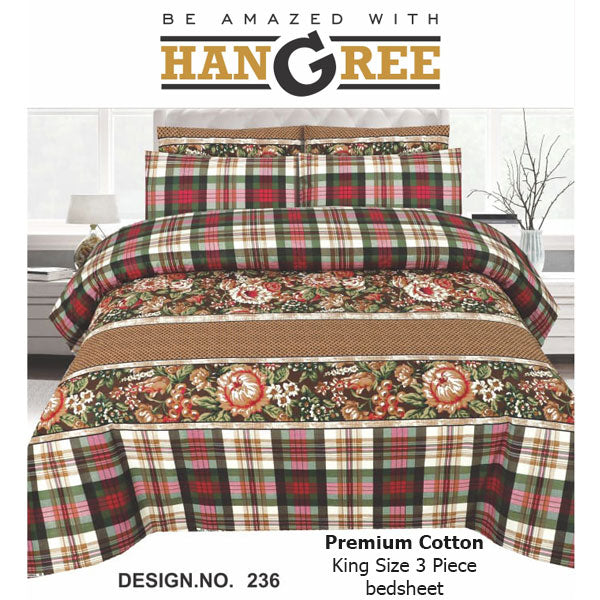 Hangree Premium Cotton Bed Sheet