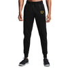 HG Premium Close Bottom Polly Fleece Jet Black Sweat Pant