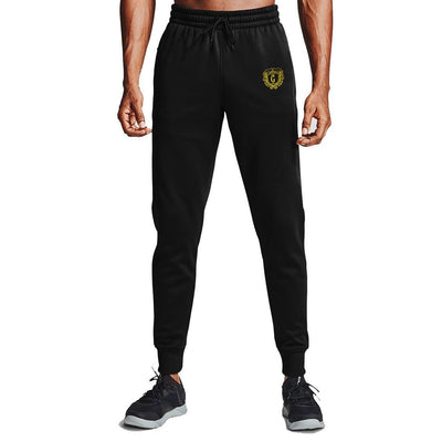 HG Premium Close Bottom Polly Fleece Jet Black Sweat Pant