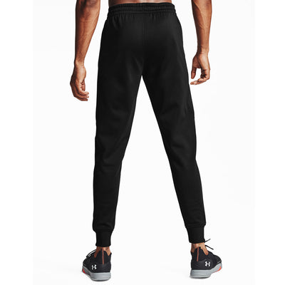 HG Premium Close Bottom Polly Fleece Jet Black Sweat Pant