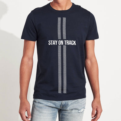 Designer Navy T Shirt For Men