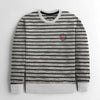 T/H YARD DYED STRAPER FLEECE SWEAT SHIRT