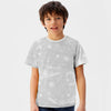 Unique Gray Boy's Fashion Tee