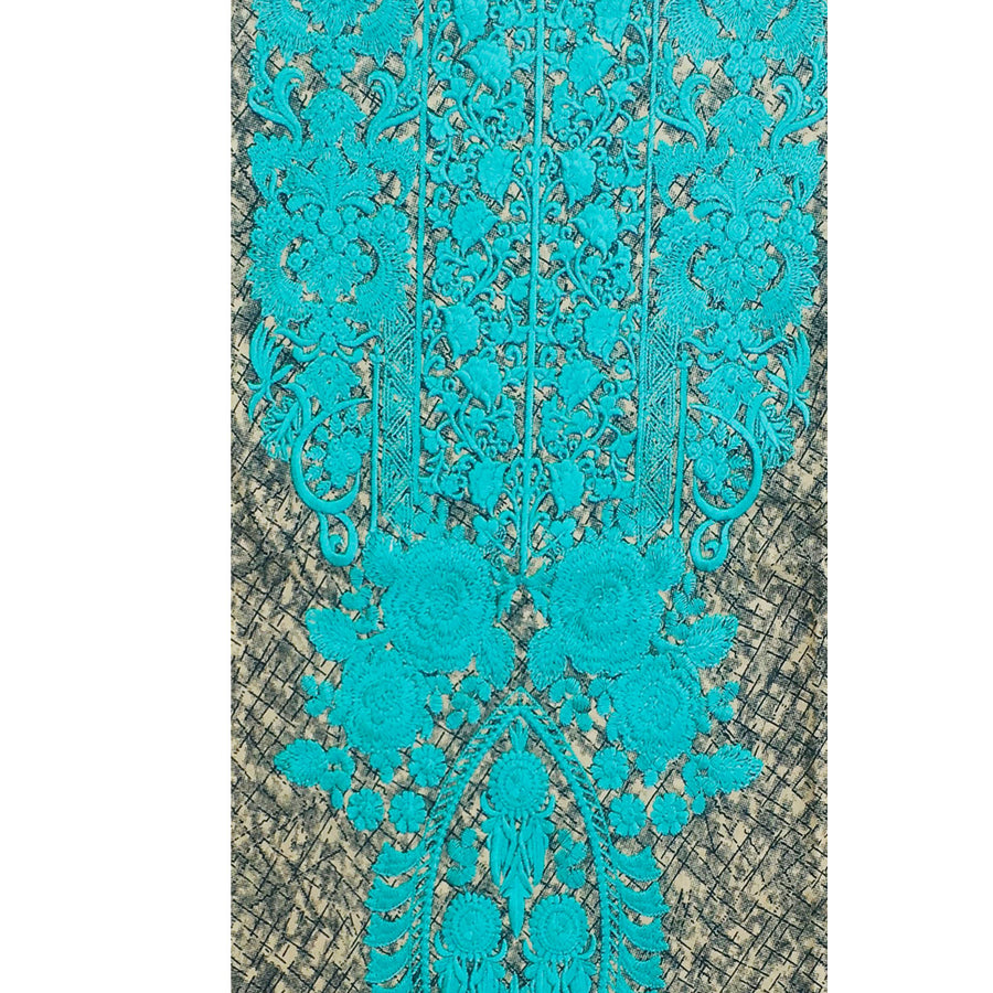 Women Embroidered Lawn Short Frok Kurti