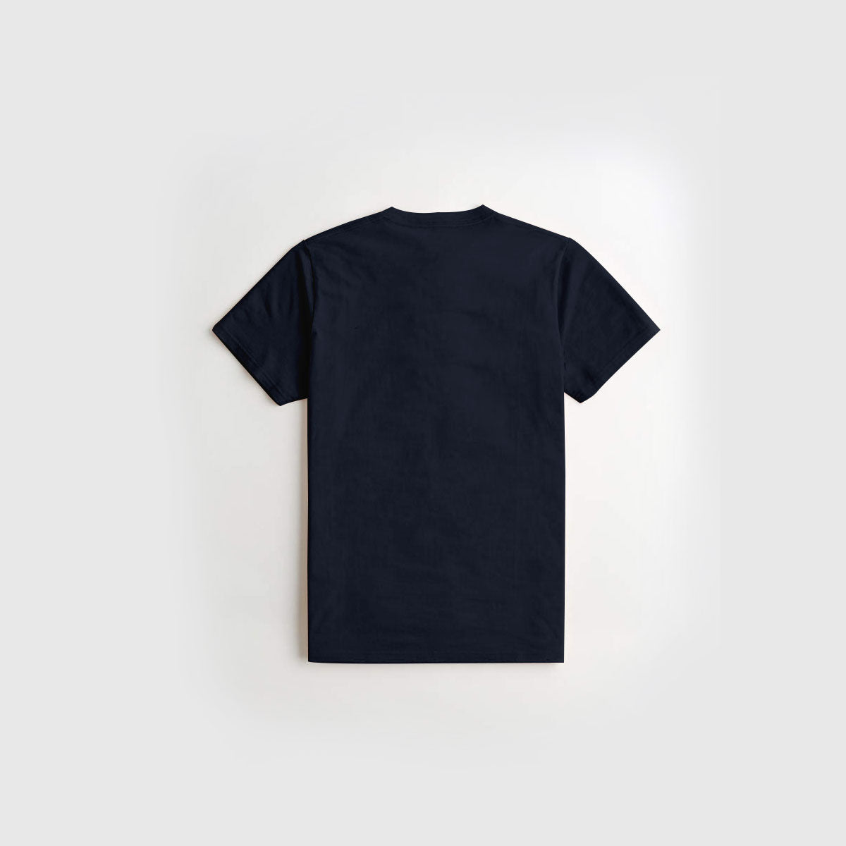 Navy Printed Kids Tee