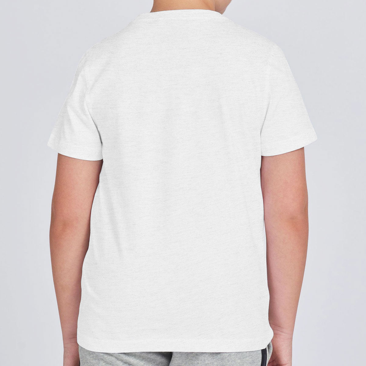 BOY'S UNIQUE PRINTED WHITE TEE SHIRT