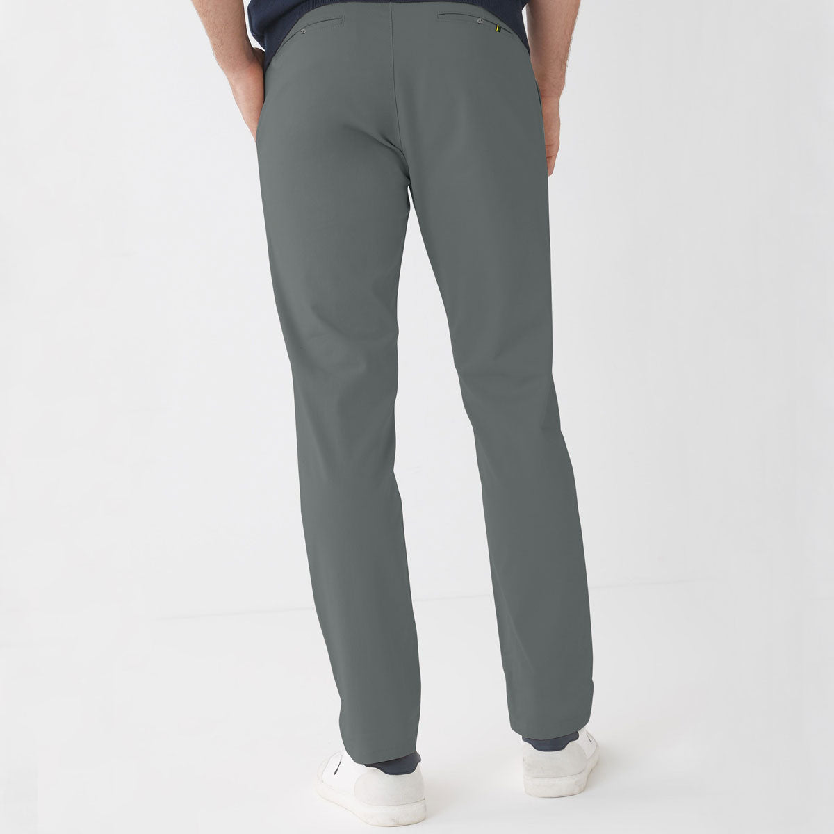 ZR MAN METAL GRAY NARROW COTTON PANT