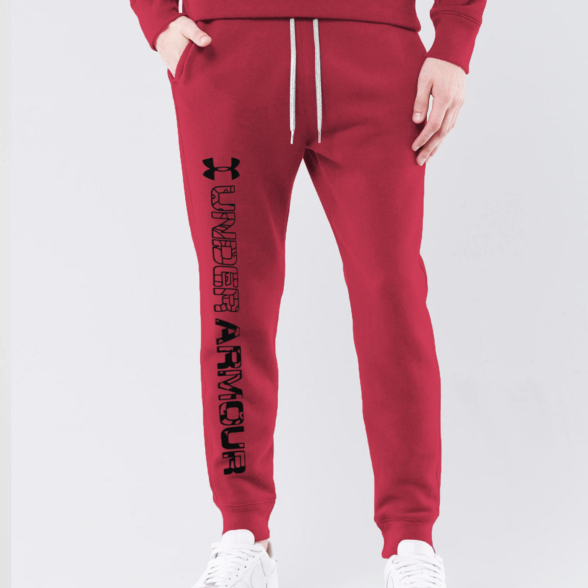 UA Men Close Bottom Prime Red Jogger