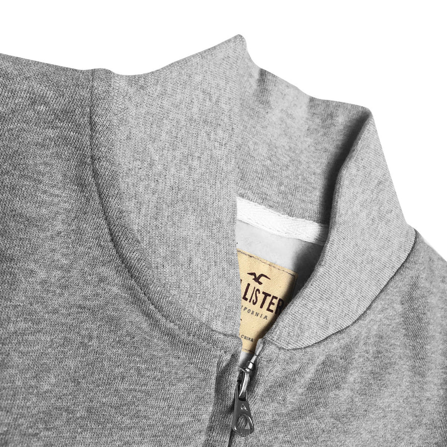 HLSTR GRAY MEN FASHION FLEECE JACKET