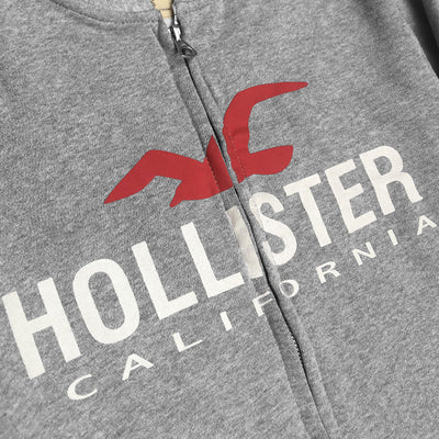 HLSTR GRAY MEN FASHION FLEECE JACKET