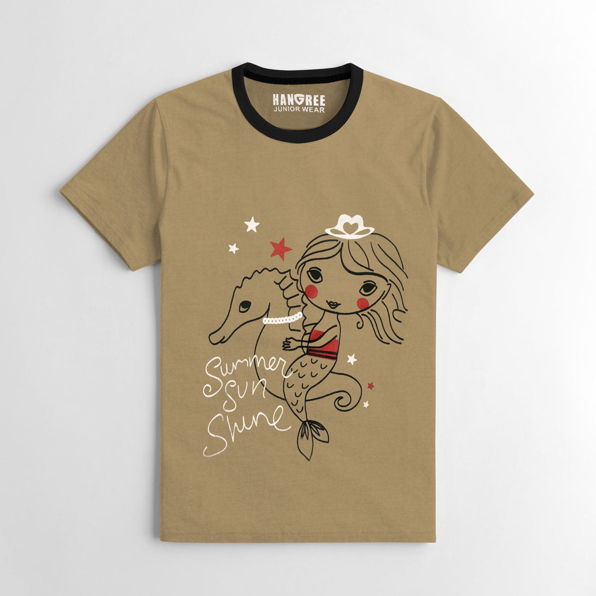 Girls online printed tees