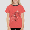 GIRLS PRINTED TEE SHIRT