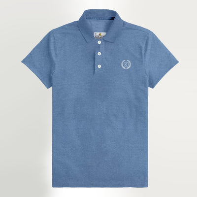 HG EXCLUSIVE SELF PATTERN EMB. POLO SHIRT