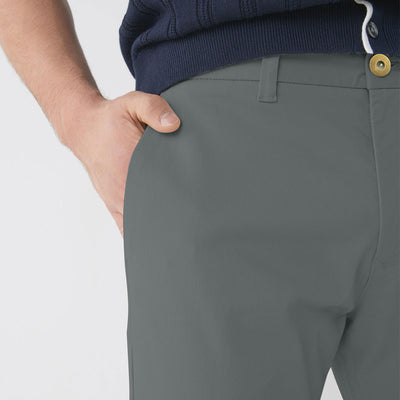 ZR MAN METAL GRAY NARROW COTTON PANT