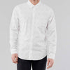 S/H White Self Printed Casual Shirt