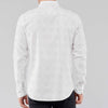 S/H White Self Printed Casual Shirt