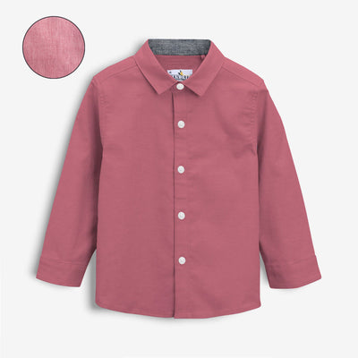 Boy's Supper Solid Casual Shirt