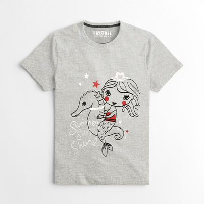 GIRLS PRINTED TEE SHIRT