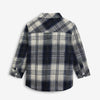 Contrast Check Boy's Casual Shirt