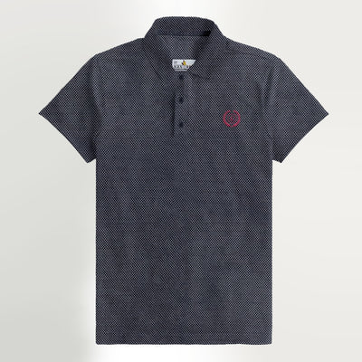 HG Exclusive Self Pattern Emb. Polo Shirt