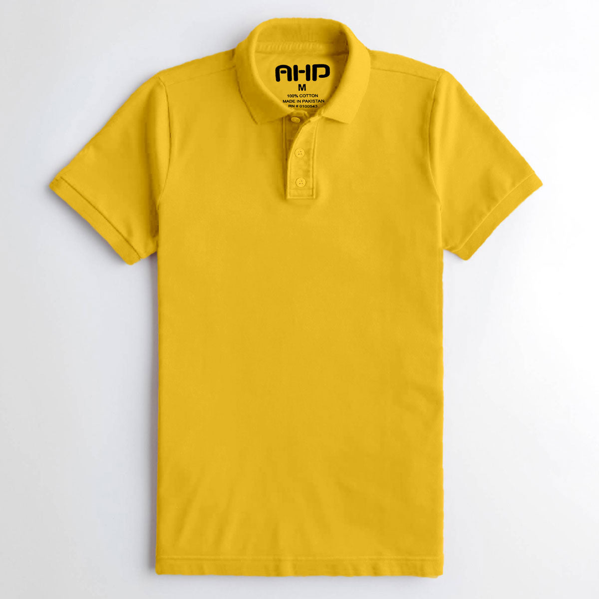 Executive Yellow Polo Shirt For Men