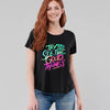 Stylish Black Printed T Shirt for Women