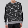 HLSTR Gray Camouflage Sweat Shirt