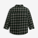 CONTRAST CHECK BOY'S CASUAL SHIRT