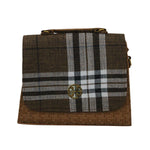 Smart Burberry Style Purse
