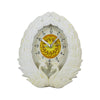 White Peacock Decoration Clock