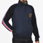 HG Signature Poly Fleece Zipper Jacket - Navy