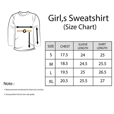 HLSTR Appligue Embroidered Women Sweat Shirt