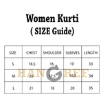 Women Embroidered Lawn Short Frok Kurti