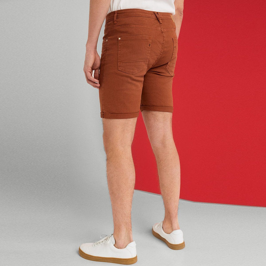 Sprng Field Elegant Brown Denim Shorts