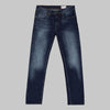 Dark Blue Mid Wash Denim Pant