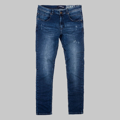 LS Master Blue Ribbed Strech & Narrow Denim Pant