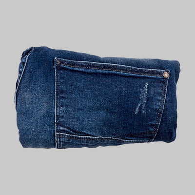 LS Master Blue Ribbed Strech & Narrow Denim Pant