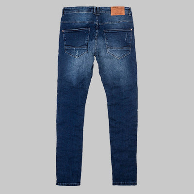 LS Master Blue Ribbed Strech & Narrow Denim Pant