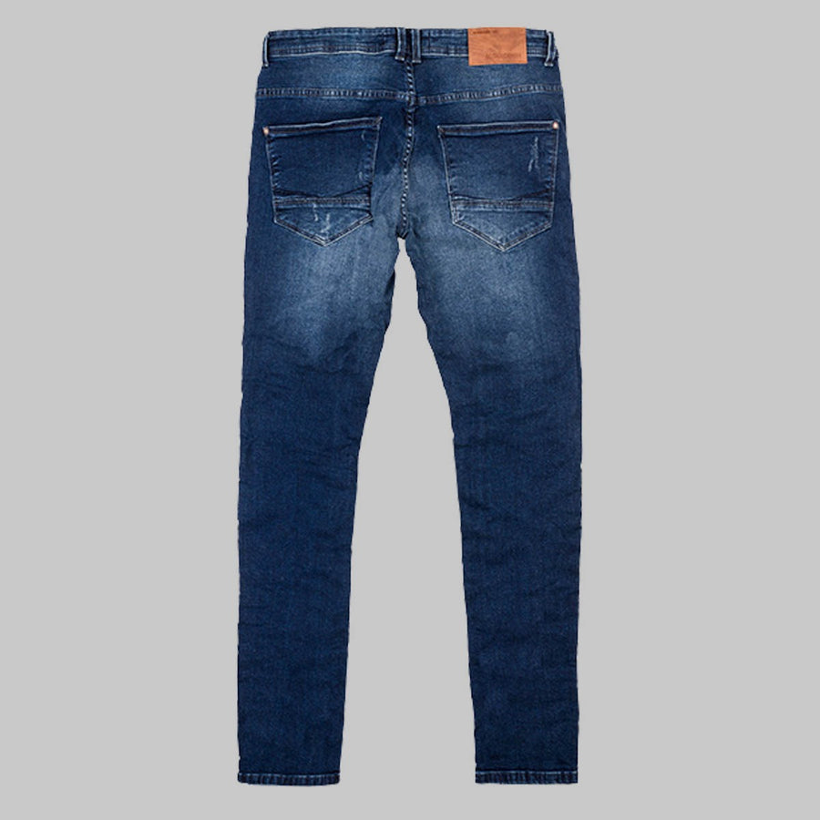 LS Master Blue Ribbed Strech & Narrow Denim Pant